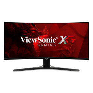 Viewsonic VX Series VX3418-2KPC LED display 86,4 cm (34") 3440 x 1440 Pixels Wide Quad HD Zwart