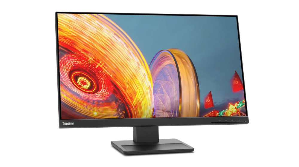 Lenovo ThinkVision E24q-20 LED display 60,5 cm (23.8") 2560 x 1440 Pixels Quad HD Zwart - Afbeelding 2
