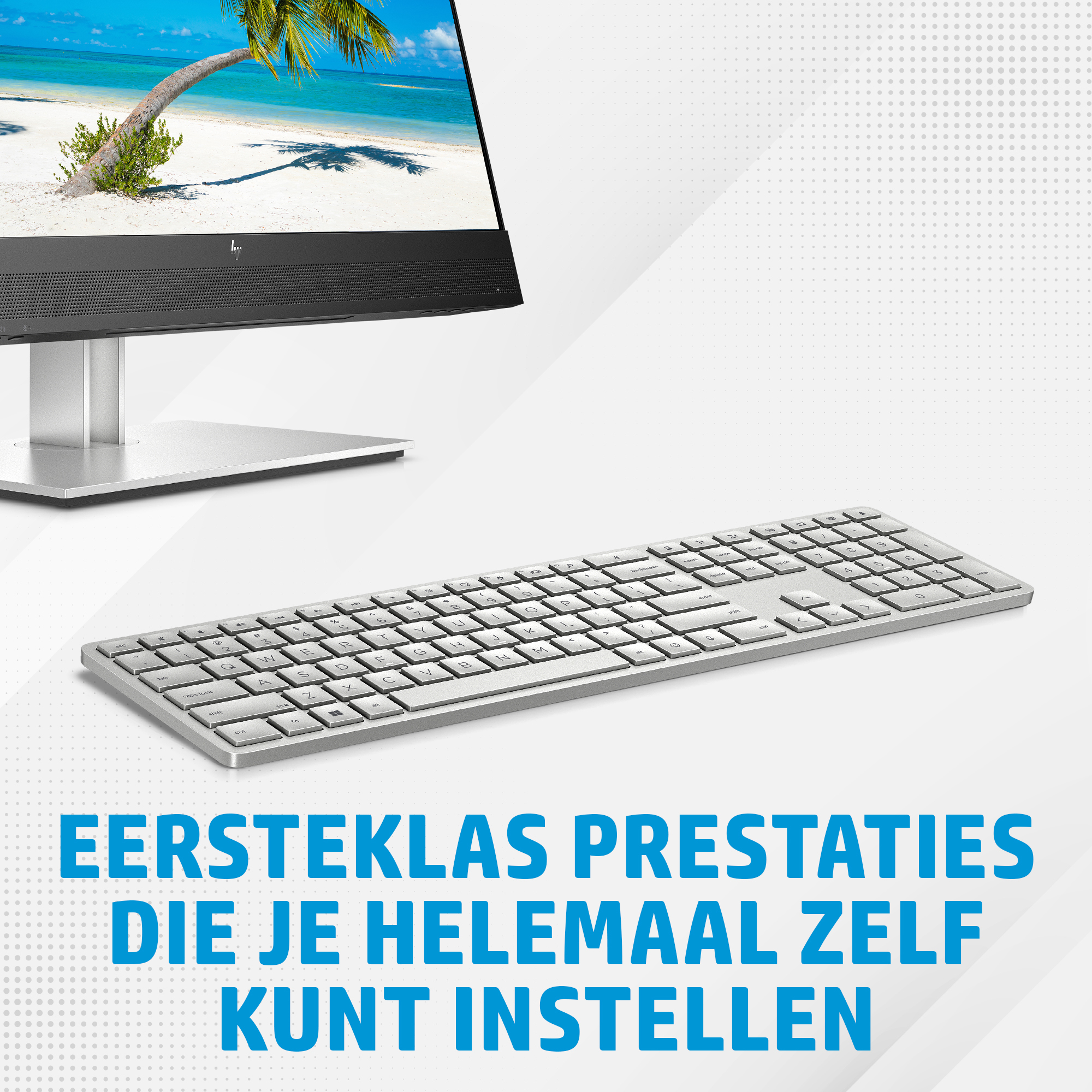 HP 970 programmeerbaar draadloos toetsenbord - Afbeelding 2