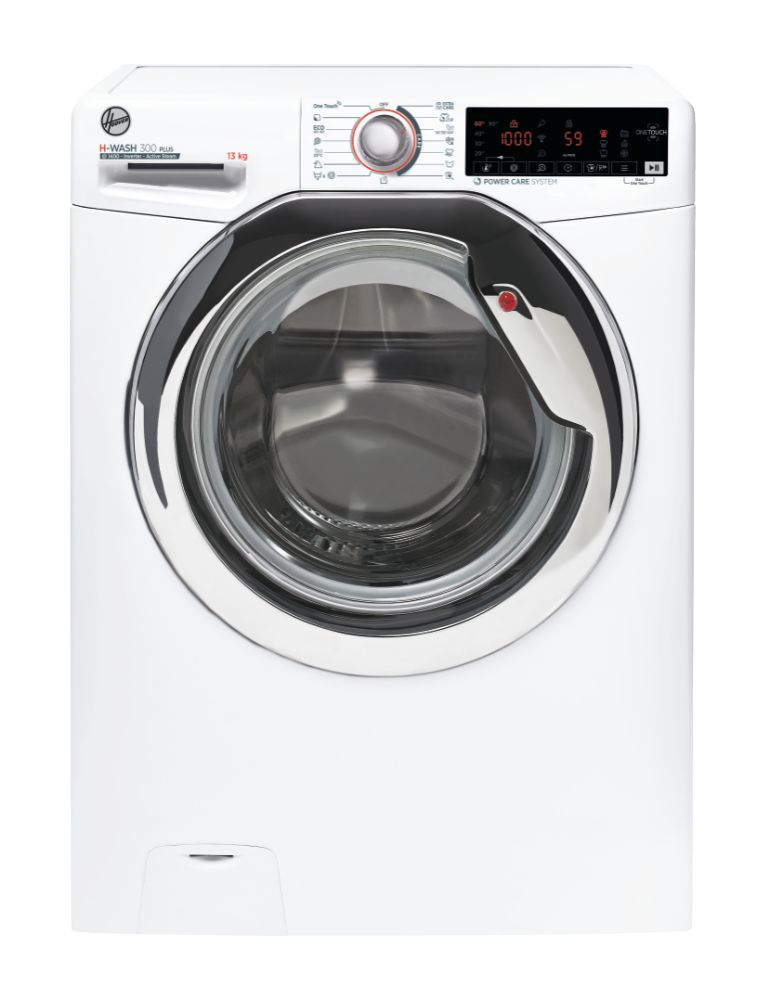 Hoover H-WASH 300 PLUS H3WS413TAMCE/1-S wasmachine Voorbelading 13 kg 1400 RPM Wit