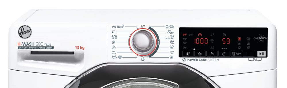 Hoover H-WASH 300 PLUS H3WS413TAMCE/1-S wasmachine Voorbelading 13 kg 1400 RPM Wit - Afbeelding 3