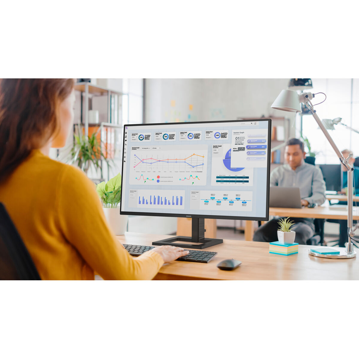 Gaming-Monitor Philips 27E1N1800AE/00 4K Ultra HD 27" - Afbeelding 4