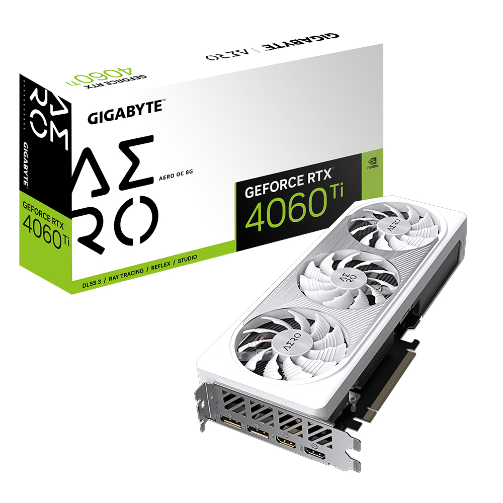 GIGABYTE AERO GeForce RTX 4060 Ti OC 8G NVIDIA 8 GB GDDR6 - Afbeelding 8