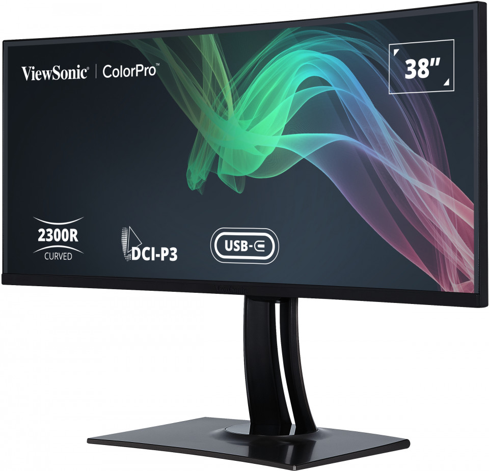 Viewsonic VP3881A computer monitor 96,5 cm (38") 3840 x 1600 Pixels Quad HD+ LED Zwart - Afbeelding 5