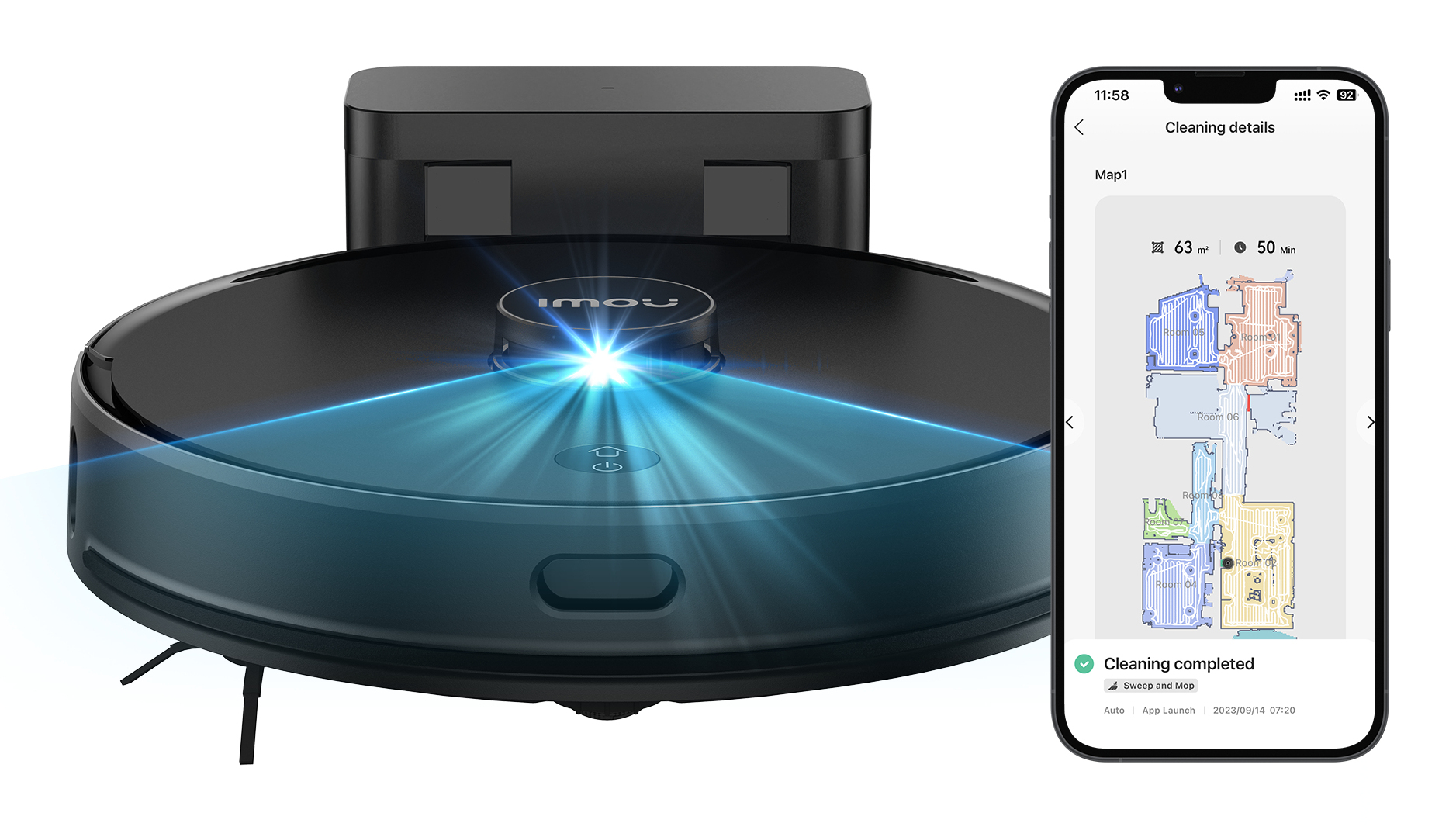 Imou RV1 0,3 l Zakloos Zwart - Afbeelding 7