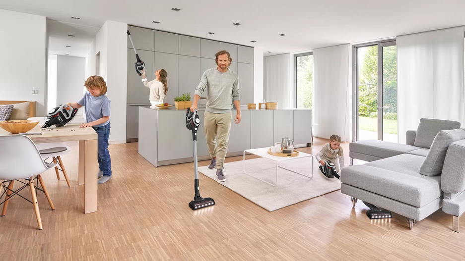 Bosch Serie 8 BCS8224WA handstofzuiger Zwart, Rood, Staal Zakloos - Afbeelding 13