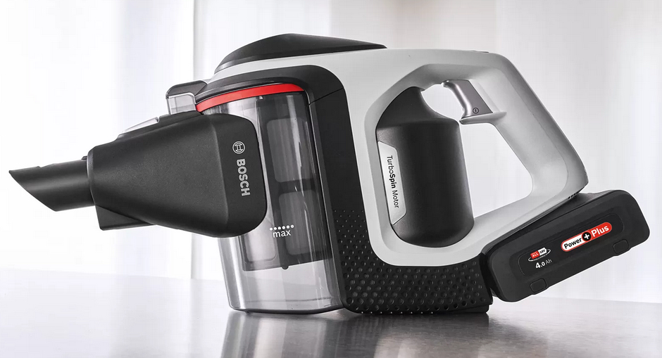 Bosch Serie 8 BCS8224WA handstofzuiger Zwart, Rood, Staal Zakloos - Afbeelding 9