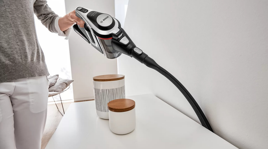 Bosch Serie 8 BCS8224WA handstofzuiger Zwart, Rood, Staal Zakloos - Afbeelding 8