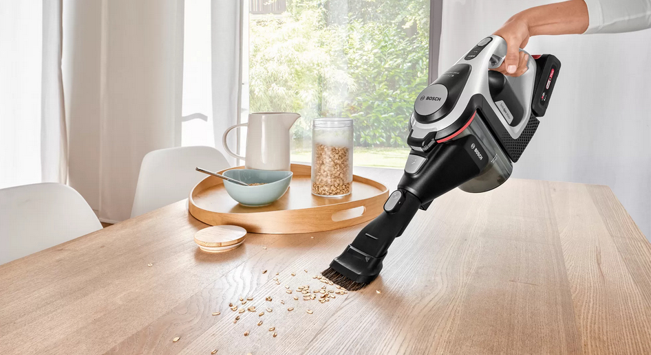 Bosch Serie 8 BCS8224WA handstofzuiger Zwart, Rood, Staal Zakloos - Afbeelding 6