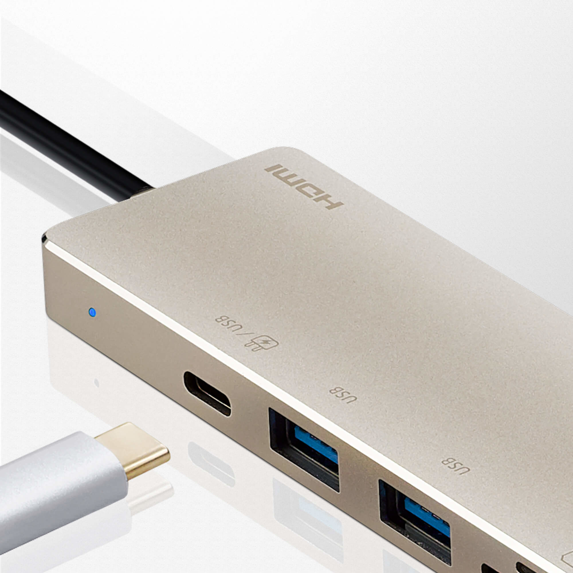 ATEN USB-C Mini Dock met meerdere poorten en stroomdoorvoer - Afbeelding 8