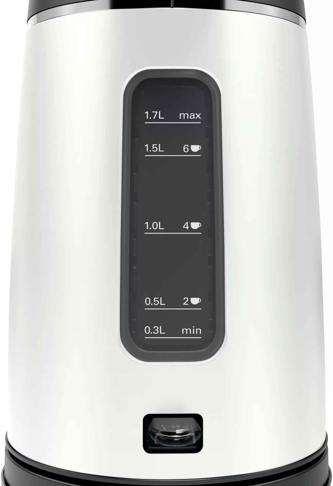 Bosch DesignLine waterkoker 1,7 l 2400 W Zwart, Zilver - Afbeelding 12