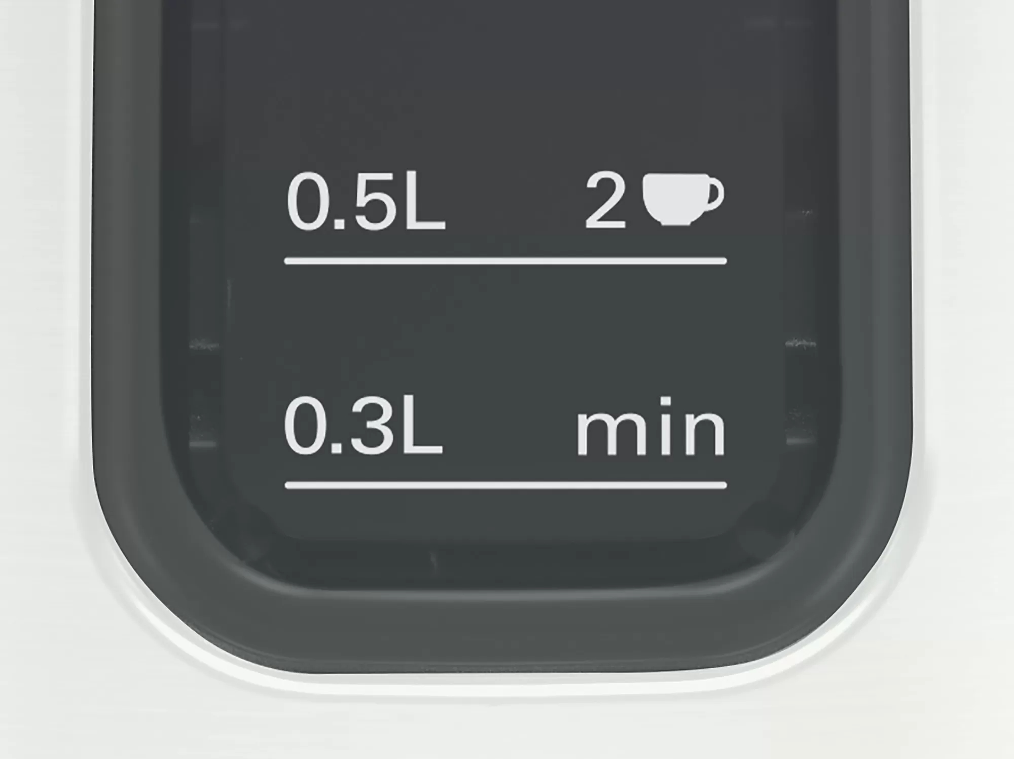 Bosch DesignLine waterkoker 1,7 l 2400 W Zwart, Zilver - Afbeelding 7