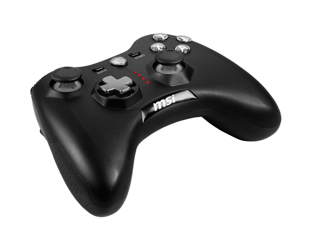 MSI Force GC20 V2 Zwart USB 2.0 Gamepad Analoog/digitaal Android, PC - Afbeelding 2