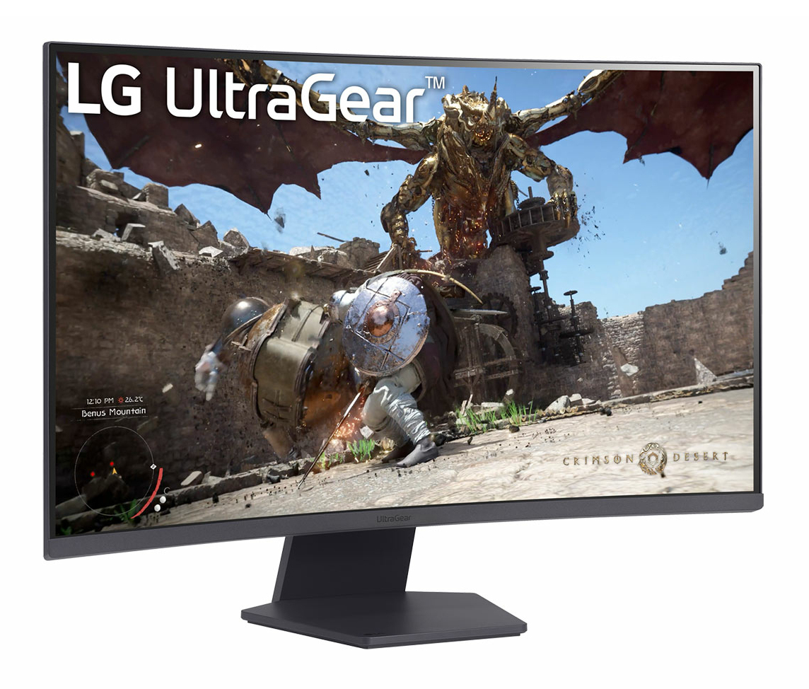 LG 32GS60QC-B computer monitor 80 cm (31.5") 2560 x 1440 Pixels Quad HD LCD Zwart - Afbeelding 3