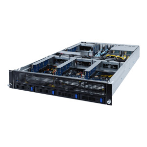 GIGABYTE G242-P31 LGA 4926 Rack (2U) Zwart, Grijs
