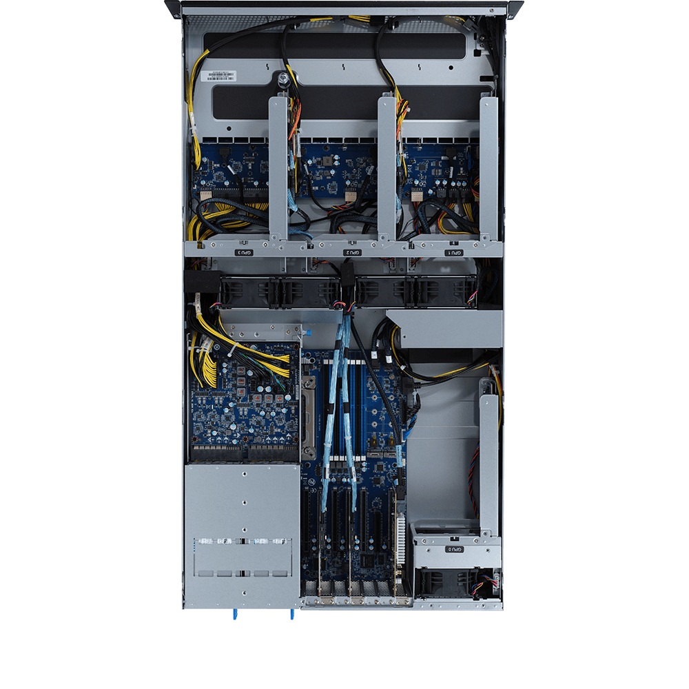 GIGABYTE G242-P31 LGA 4926 Rack (2U) Zwart, Grijs - Afbeelding 4