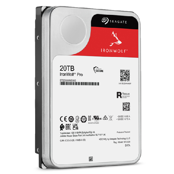 Seagate IronWolf Pro ST20000NT001 interne harde schijf 3.5" 20 TB - Afbeelding 6