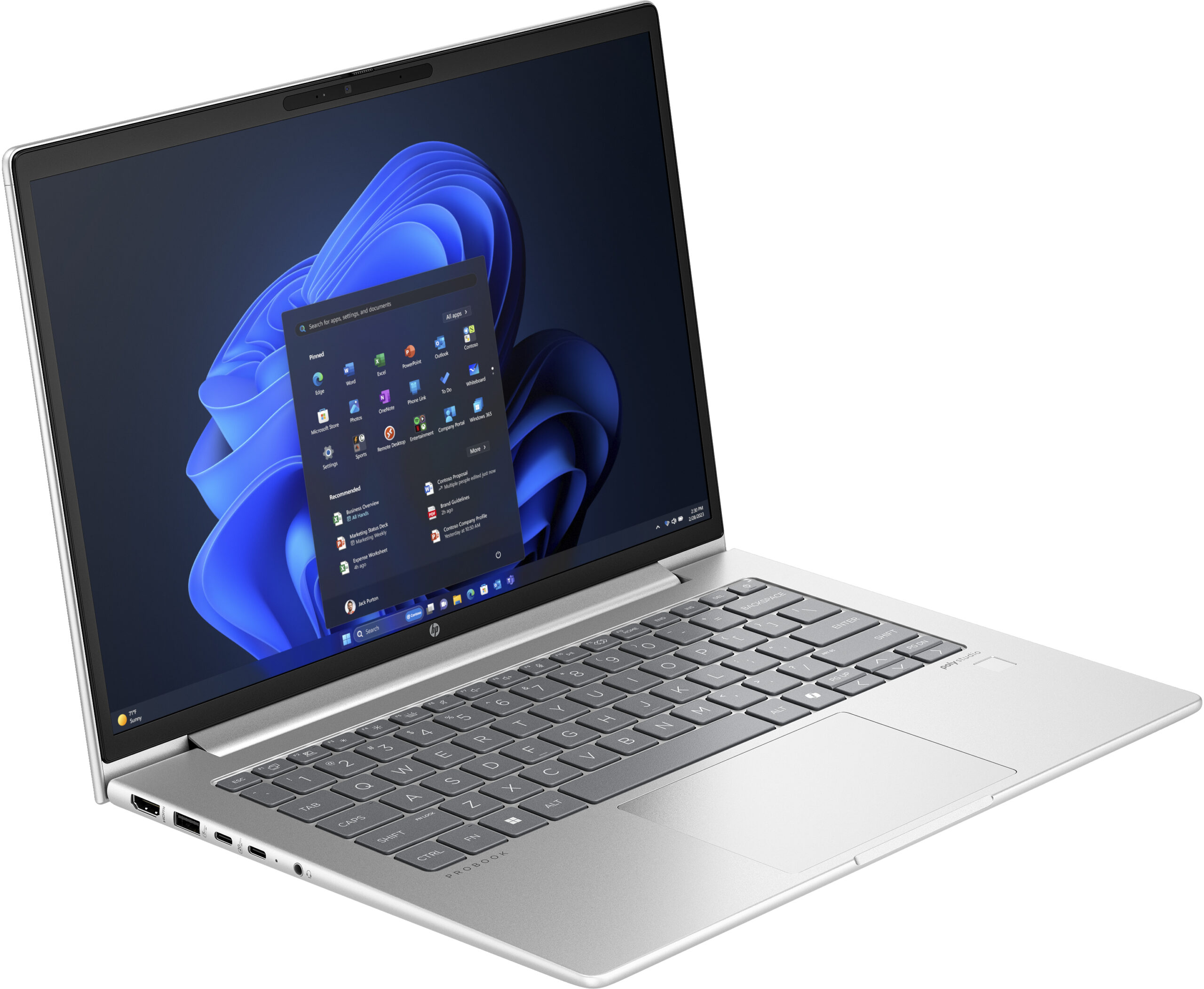 ProBook 440 G11 - 14 inch - Intel Core Ultra 5 125U - 16GB RAM - 512GB SSD - Windows 11 Pro - Afbeelding 3