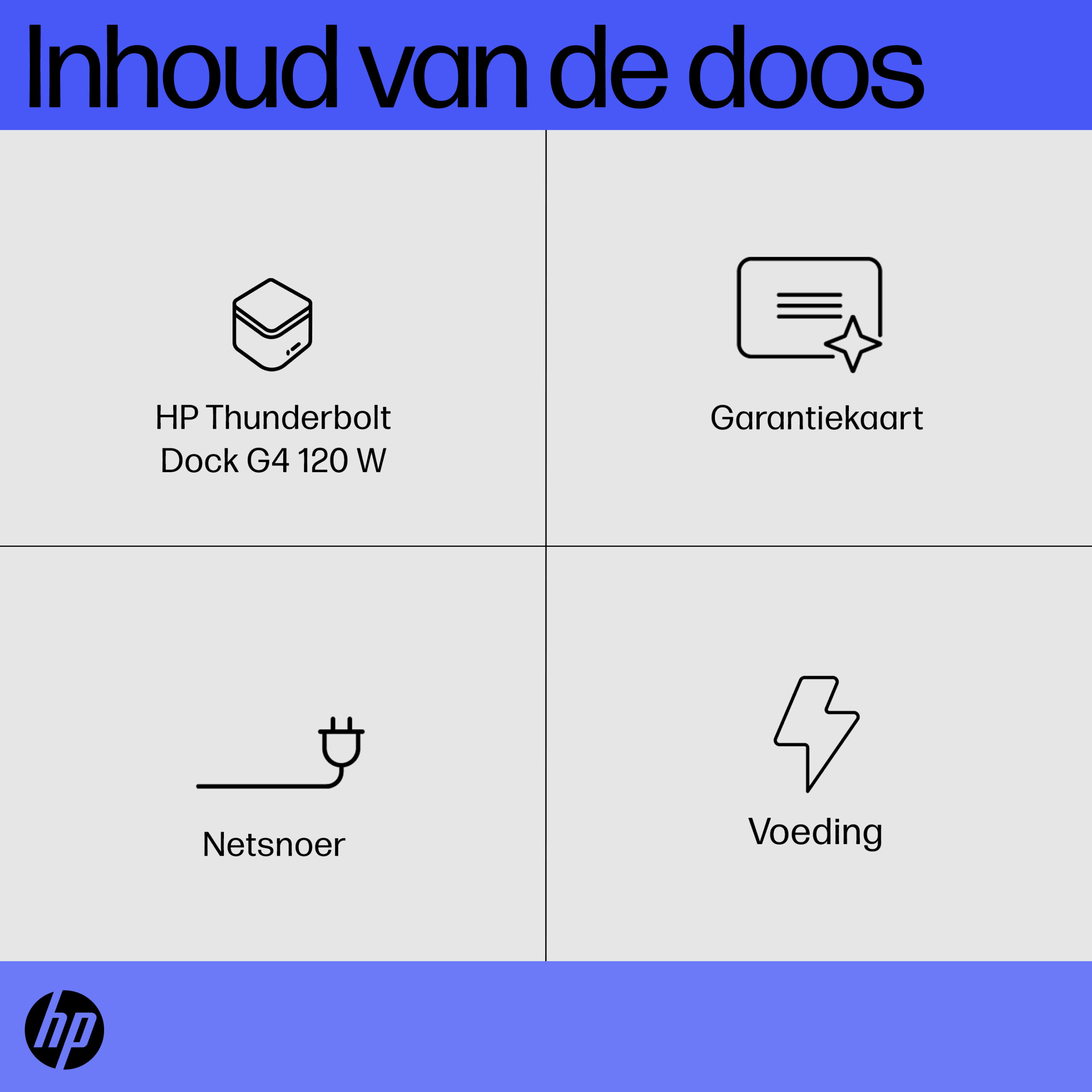 HP Thunderbolt Dock 120 watt G4 - Afbeelding 6