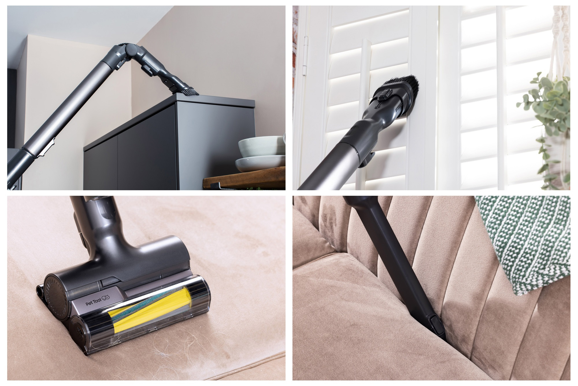 Samsung BESPOKE Jet Cycloon stofzuiger VS20B95823W Misty White - Afbeelding 56