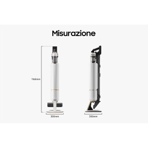 Samsung BESPOKE Jet Cycloon stofzuiger VS20B95823W Misty White