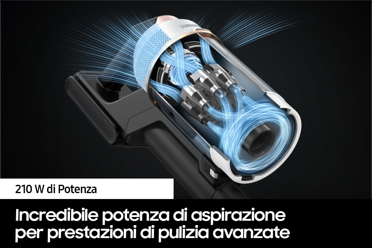 Samsung BESPOKE Jet Cycloon stofzuiger VS20B95823W Misty White - Afbeelding 55