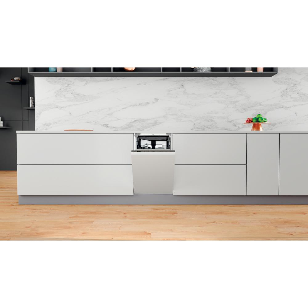 Whirlpool WSIO 3O23 PFE Volledig ingebouwd 10 couverts E - Afbeelding 5