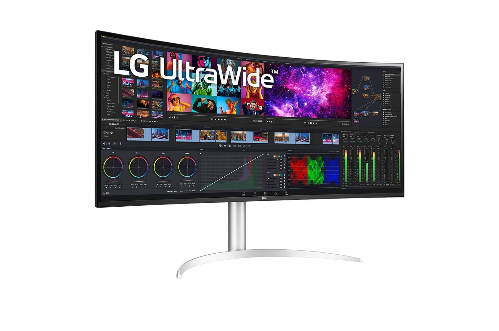LG 40WP95XP-W computer monitor 100,8 cm (39.7") 5120 x 2160 Pixels UltraWide 5K HD Wit - Afbeelding 3