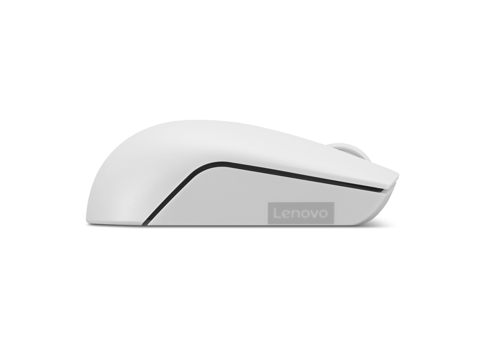 Lenovo 300 WIRELESS MOUSE?GREY muis Kantoor Ambidextrous RF Draadloos Optisch 1000 DPI - Afbeelding 2