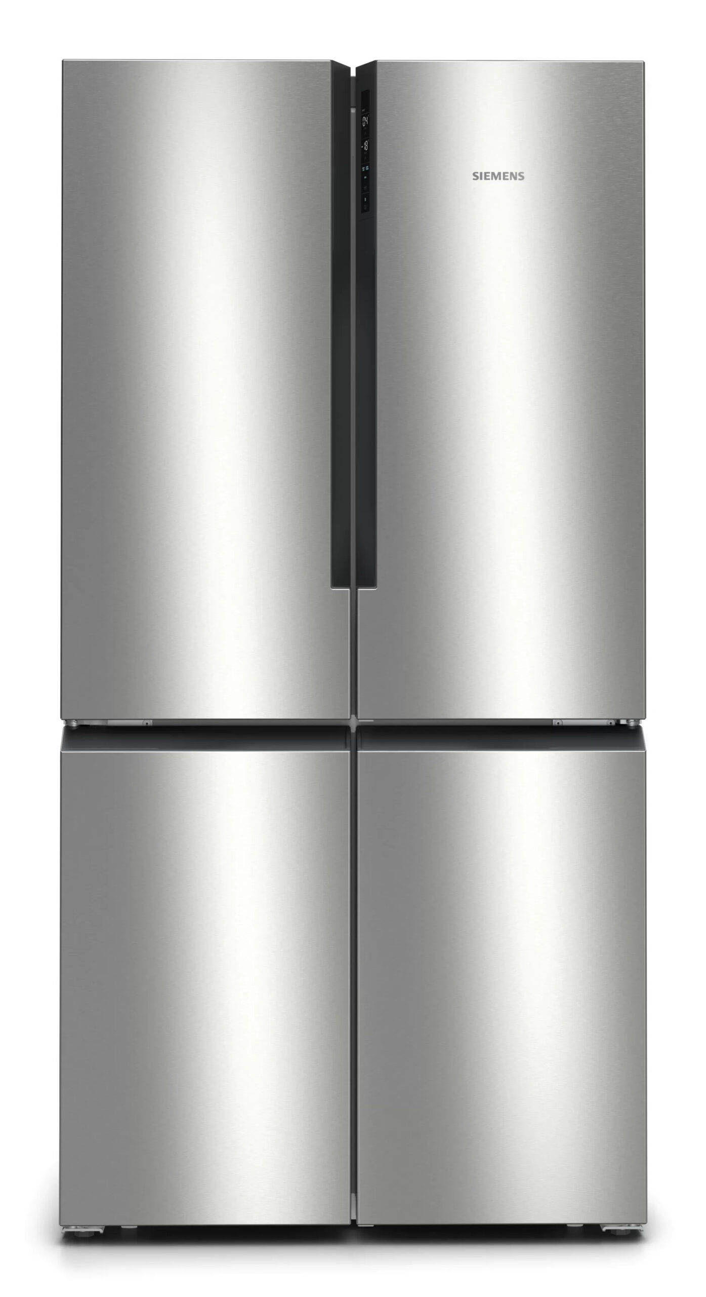 Siemens iQ300 KF96NVPEA amerikaanse koelkast Vrijstaand 605 l E Zilver