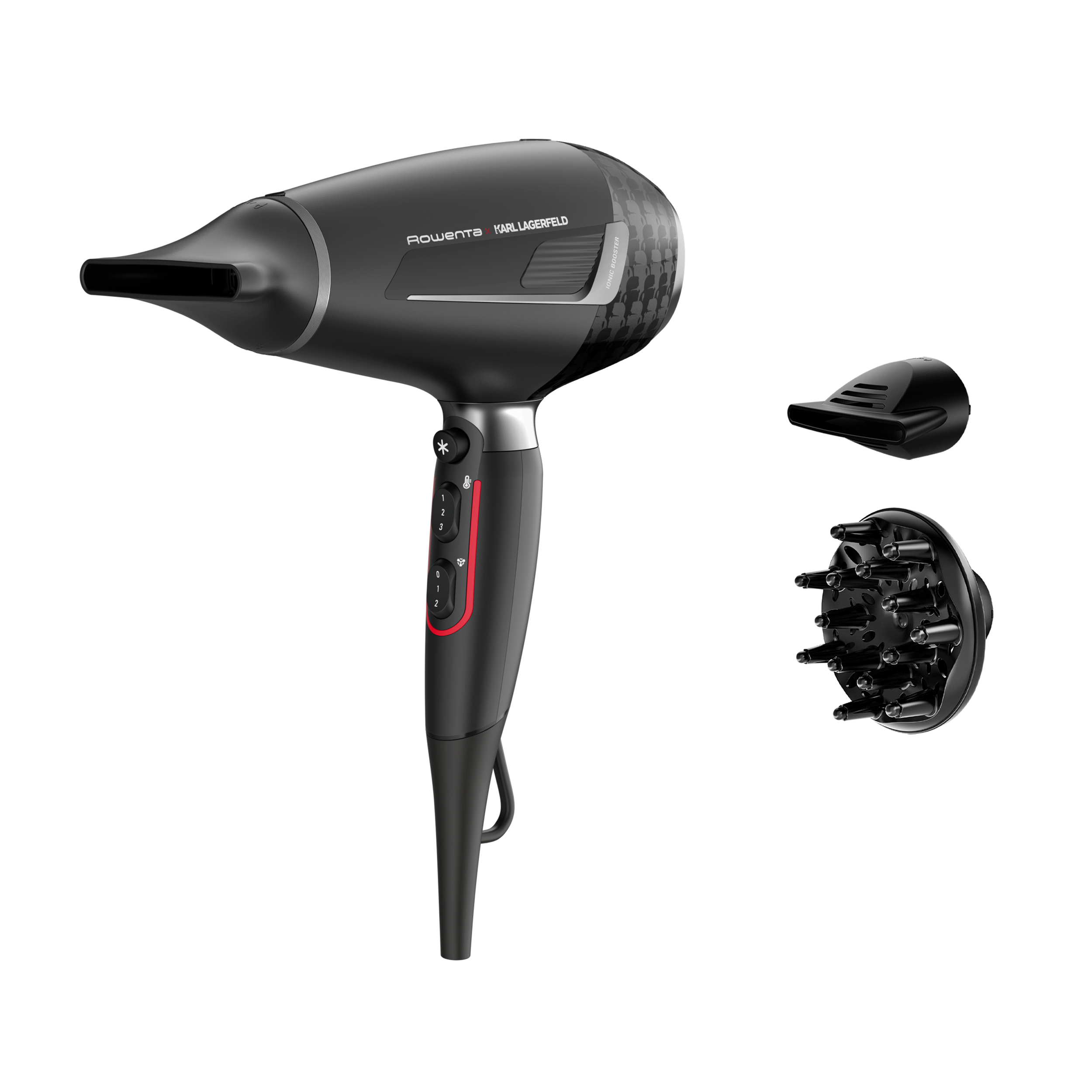 Rowenta K/Pro Stylist CV887L haardroger 2200 W Zwart