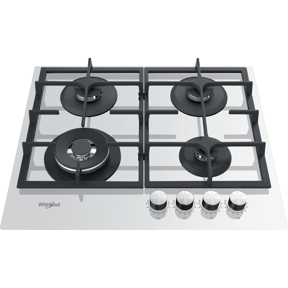 Whirlpool AKTL629/WH Wit Ingebouwd 59 cm Gaskookplaat 4 zone(s) - Afbeelding 2