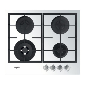 Whirlpool AKTL629/WH Wit Ingebouwd 59 cm Gaskookplaat 4 zone(s)