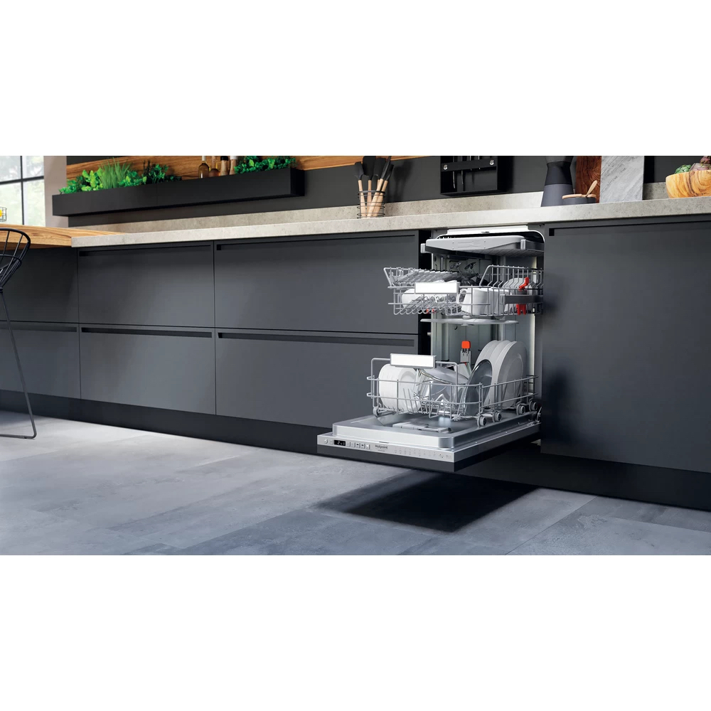 Hotpoint HSIO 3O23 WFE vaatwasser Volledig ingebouwd 10 couverts E - Afbeelding 8