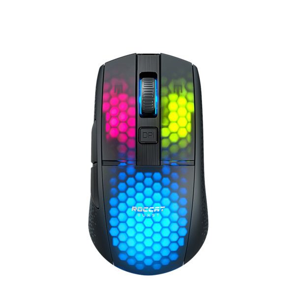 ROCCAT Burst Pro Air muis Gamen Rechtshandig RF-draadloos + Bluetooth Optisch 19000 DPI