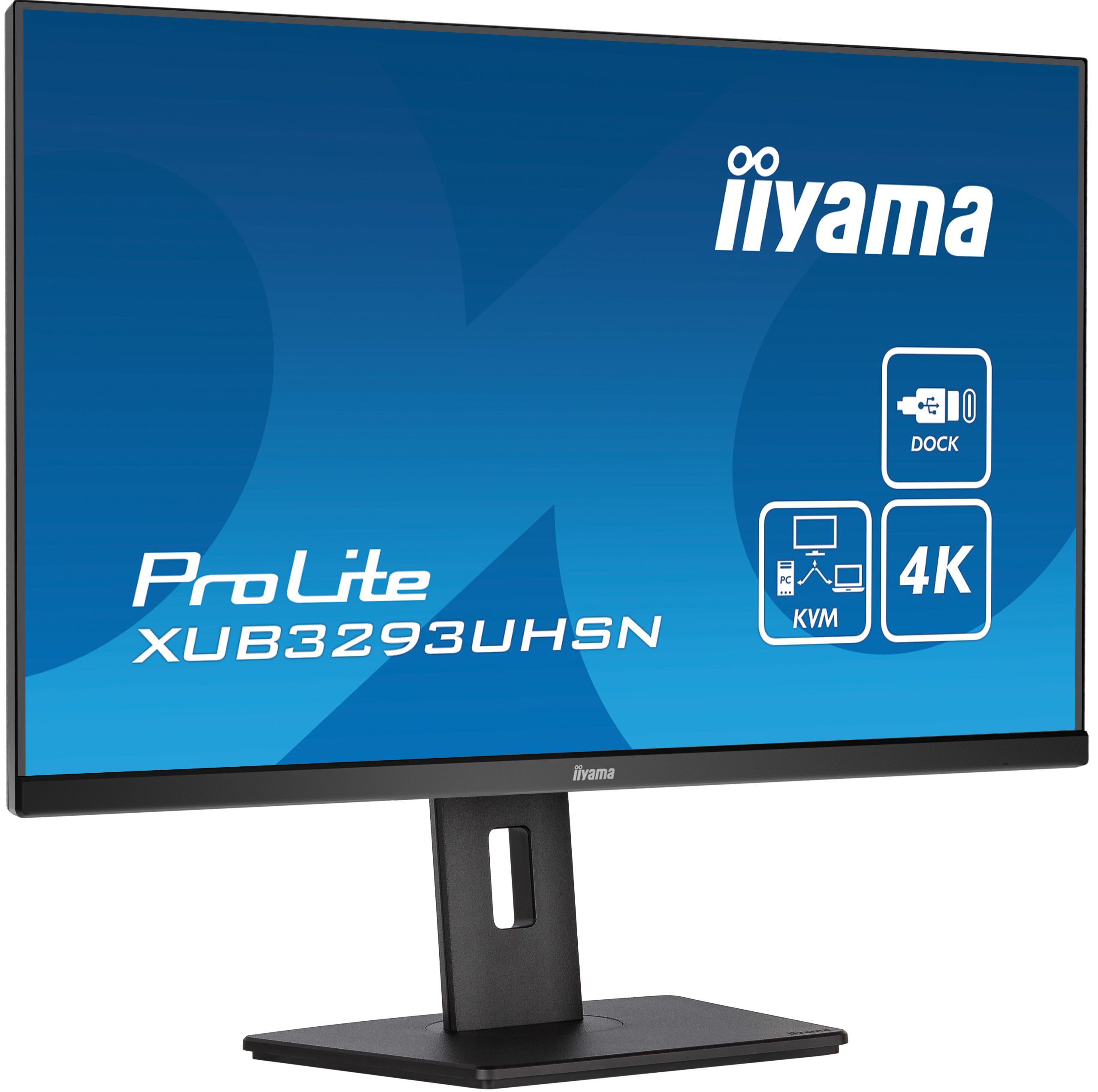 iiyama ProLite XUB3293UHSN-B5 computer monitor 80 cm (31.5") 3840 x 2160 Pixels 4K Ultra HD LCD Zwart - Afbeelding 3