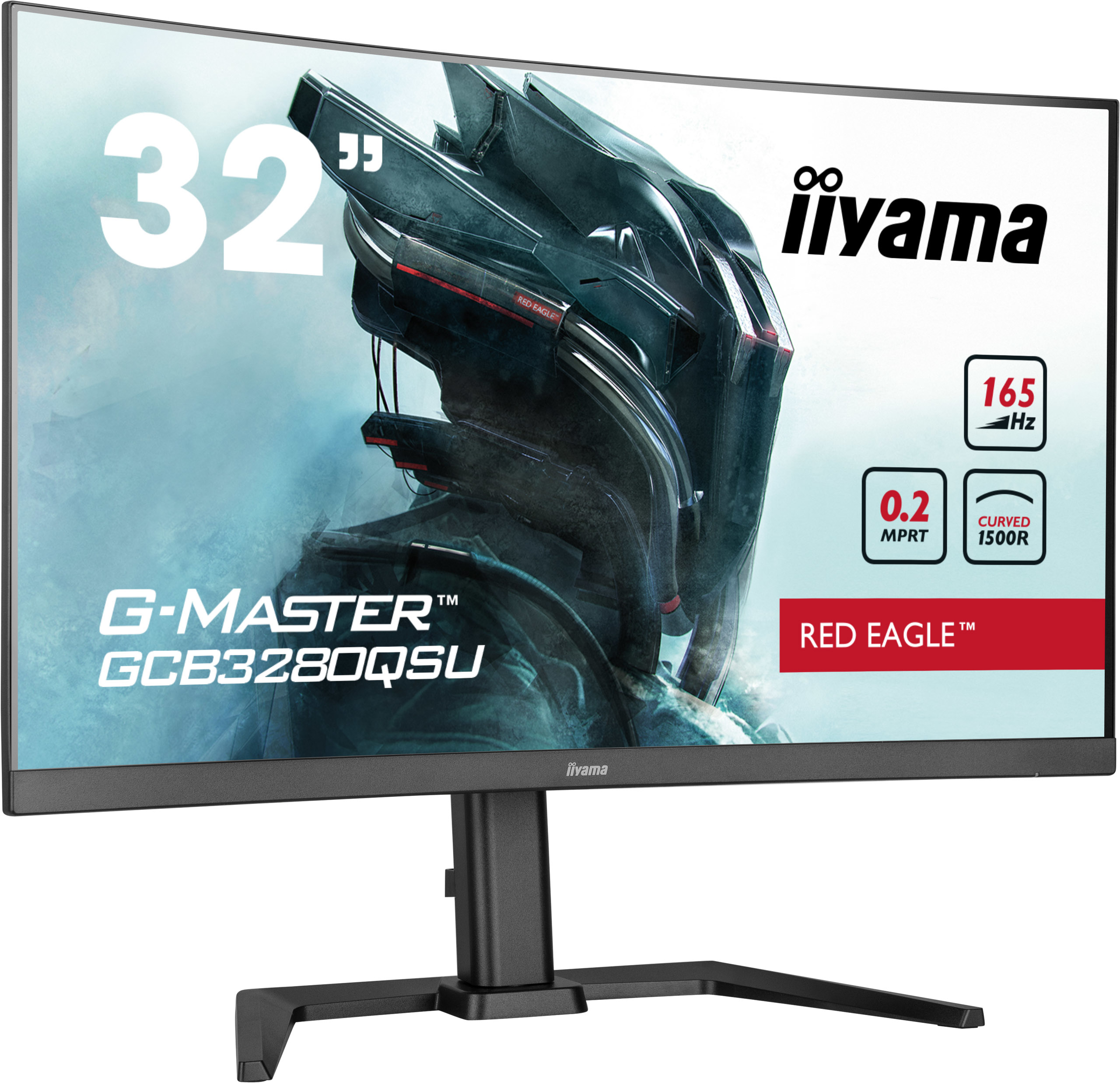 iiyama G-MASTER GCB3280QSU-B1 computer monitor 80 cm (31.5") 2560 x 1440 Pixels LED Zwart - Afbeelding 2
