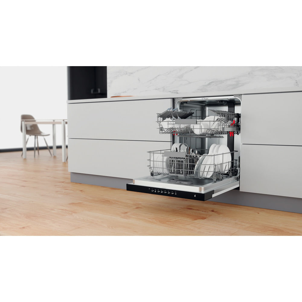 Whirlpool WBC3C26B Semi-ingebouwd 14 couverts - Afbeelding 3