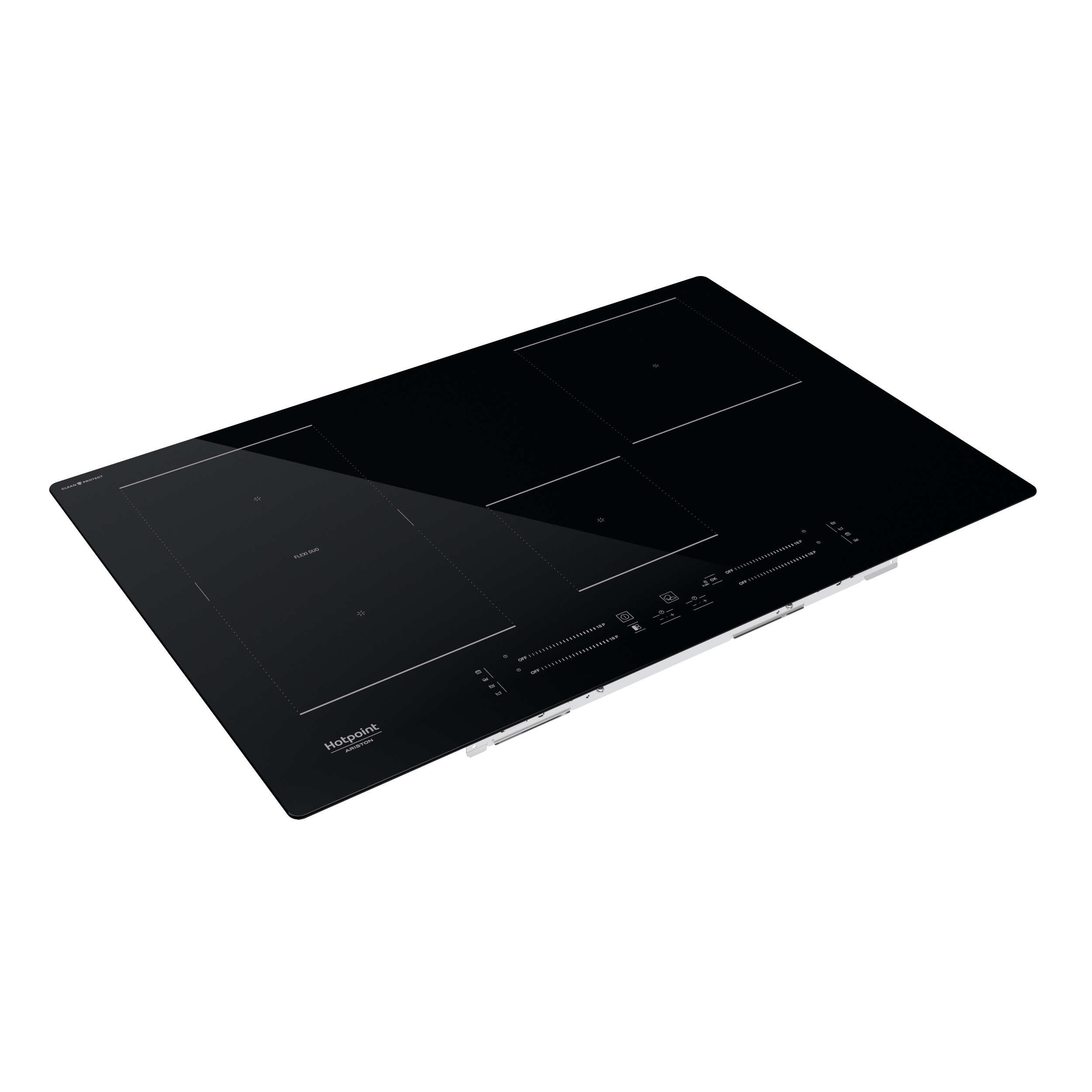 Hotpoint HS 1377C CPNE Zwart Ingebouwd 77 cm Inductiekookplaat zones 4 zone(s) - Afbeelding 2