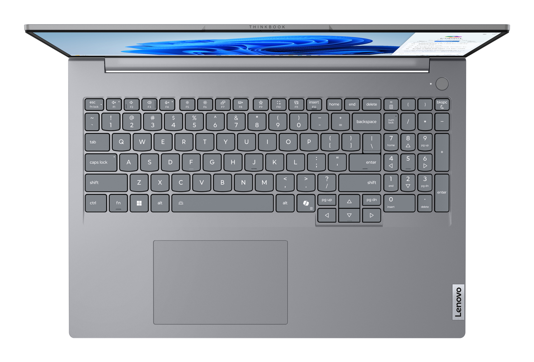 Lenovo ThinkBook 16 G8 IAL Intel Core Ultra 7 255H Laptop 40,6 cm (16") WUXGA 16 GB DDR5-SDRAM 1 TB SSD Wi-Fi 6E (802.11ax) Windows 11 Pro Engels Grijs - Afbeelding 10