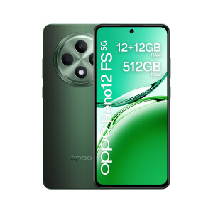 OPPO Reno12 FS 5G 16,9 cm (6.67") Dual SIM Android 14 USB Type-C 12 GB 512 GB 5000 mAh Groen