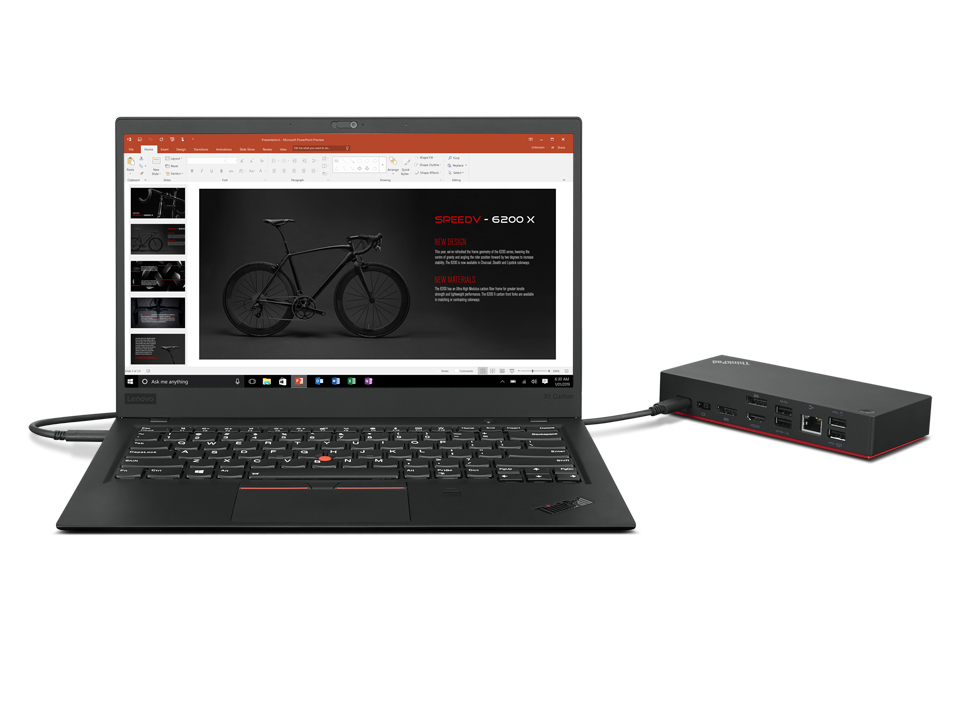 Lenovo ThinkPad Universal USB-C Dock Bedraad USB 3.2 Gen 1 (3.1 Gen 1) Type-C Zwart - Afbeelding 5