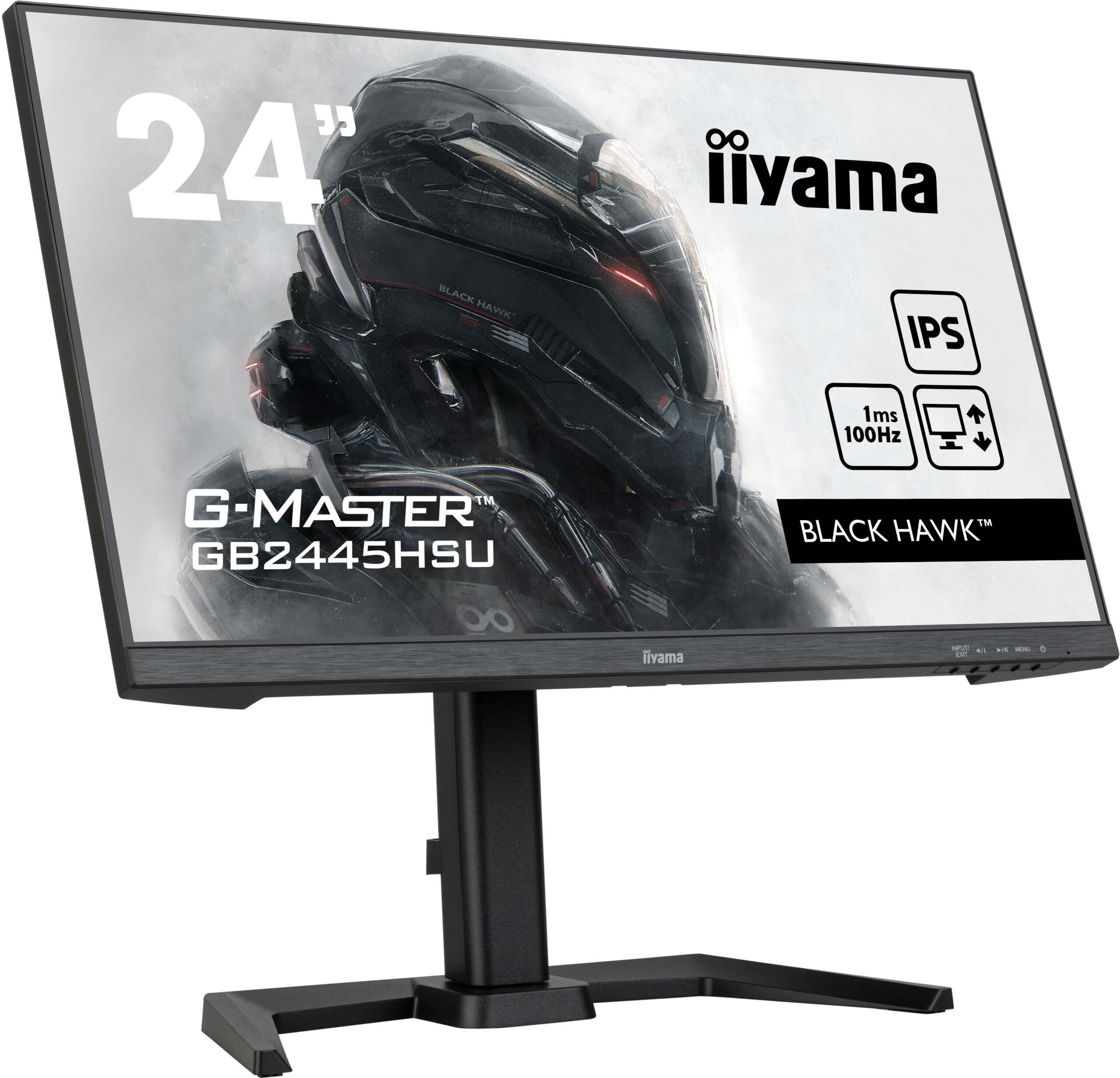 iiyama G-MASTER GB2445HSU-B1 computer monitor 61 cm (24") 1920 x 1080 Pixels Full HD LED Zwart - Afbeelding 4