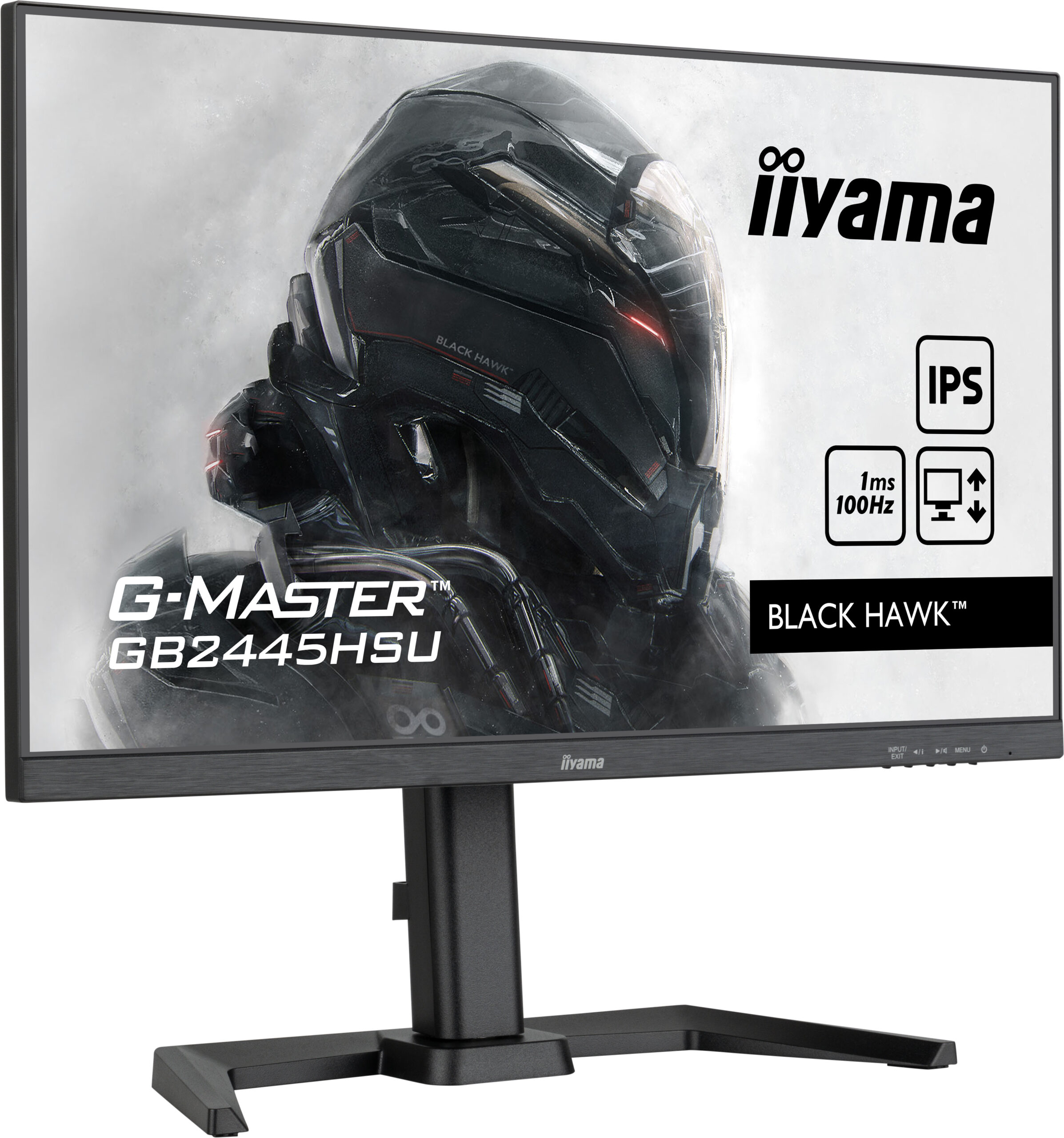 iiyama G-MASTER GB2445HSU-B1 computer monitor 61 cm (24") 1920 x 1080 Pixels Full HD LED Zwart - Afbeelding 3