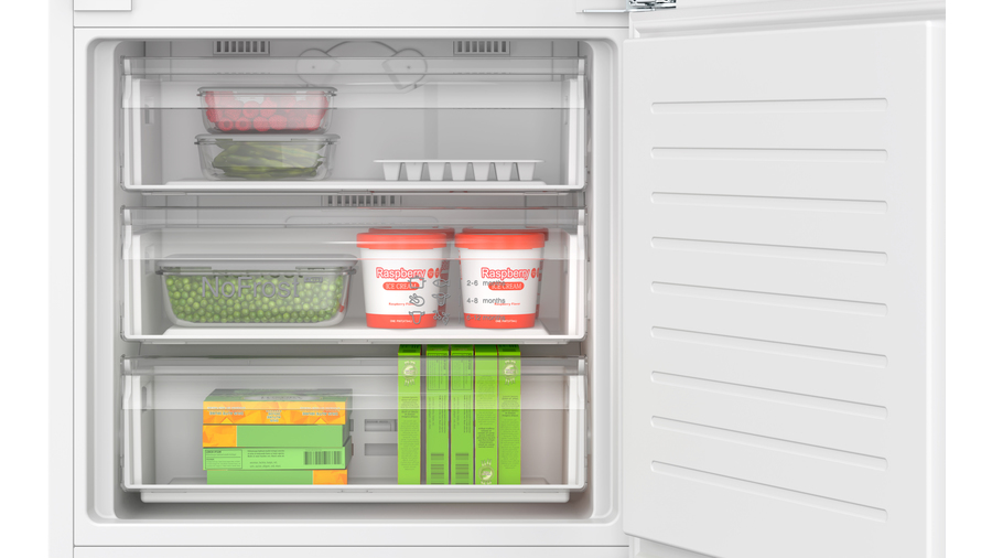 Bosch Serie 4 KBN96VFE0 koel-vriescombinatie Ingebouwd 383 l E Wit - Afbeelding 6