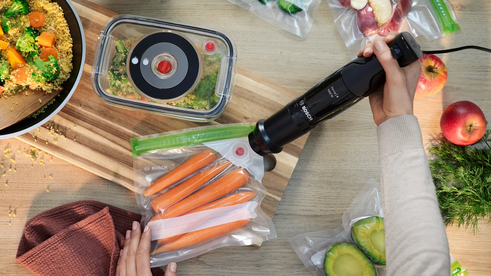 Bosch Serie 4 MSM4B623 blender 0,6 l Staafmixer 1000 W Antraciet, Transparant - Afbeelding 19