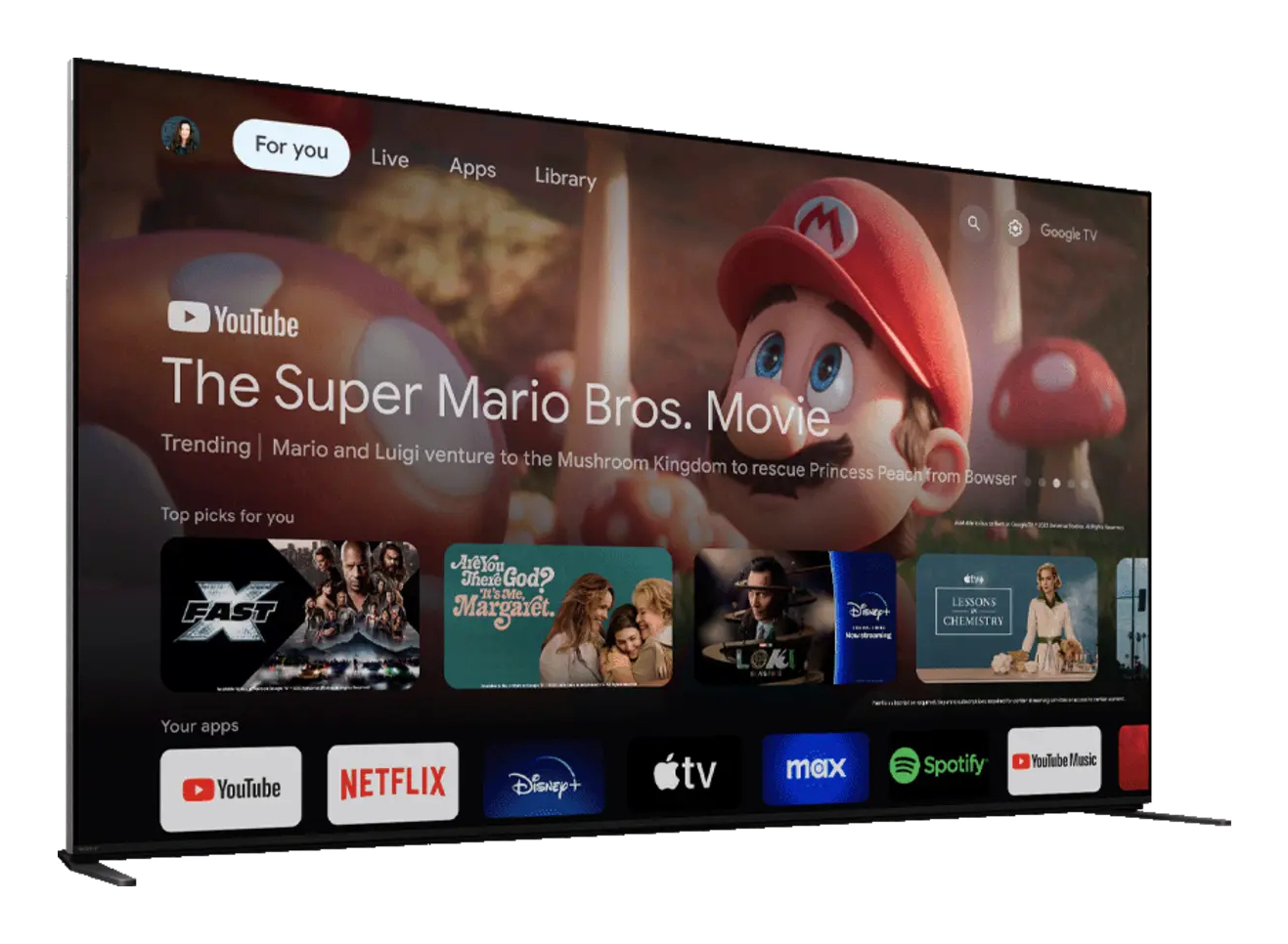 Sony K-65XR90 165,1 cm (65") 4K Ultra HD Smart TV Wifi Zwart - Afbeelding 2