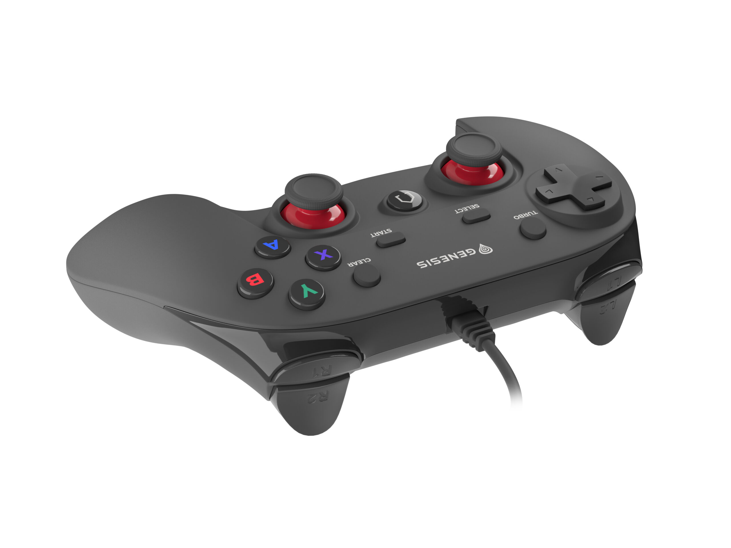 GENESIS P65 Zwart USB Gamepad Analoog/digitaal PC, Playstation 3 - Afbeelding 3