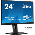 iiyama XUB2497HSU-B2 computer monitor 60,5 cm (23.8") 1920 x 1080 Pixels Full HD LED Zwart