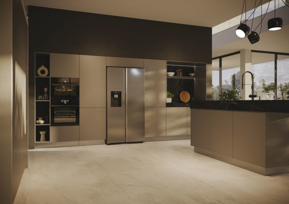 Haier SBS 90 Serie 5 HSW59F18EIMM amerikaanse koelkast Vrijstaand 601 l E Platina, Roestvrijstaal - Afbeelding 23